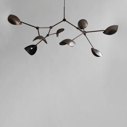 Stingray, Chandelier, Grande, Bronze