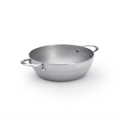 Mineral B, Round Deep Country Pan with Handles, DIA28 cm