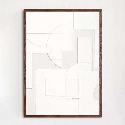 Deconstructed No. 35, Dark Oak Frame, 30 x 42