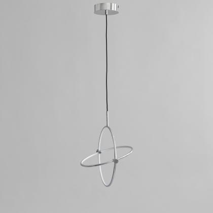 Maru, Pendant Lamp, Big, Chrome, DIA40