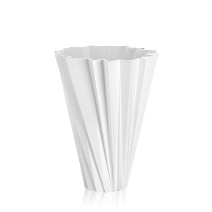 Shanghai, Vase, Glossy White