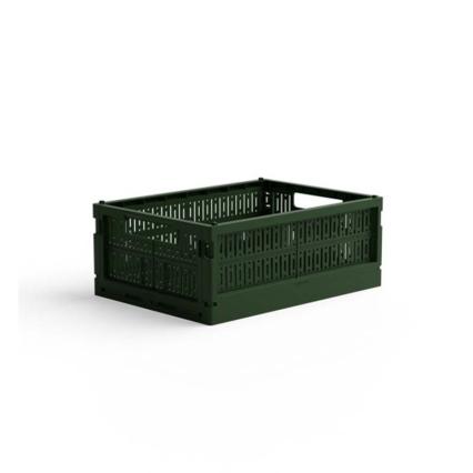 Made Folding Crate, Midi, Racing Green 