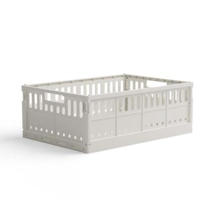 Made Folding Crate, Maxi, Milk