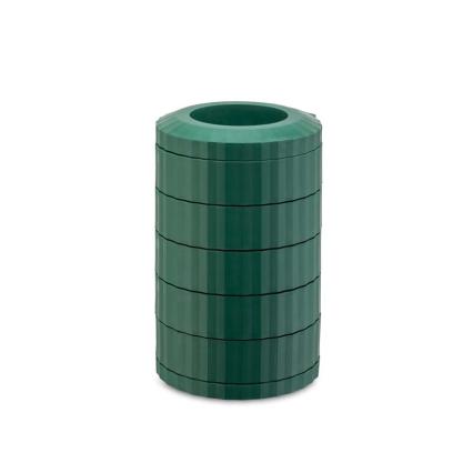 Plisse, Capsule Holder, Green