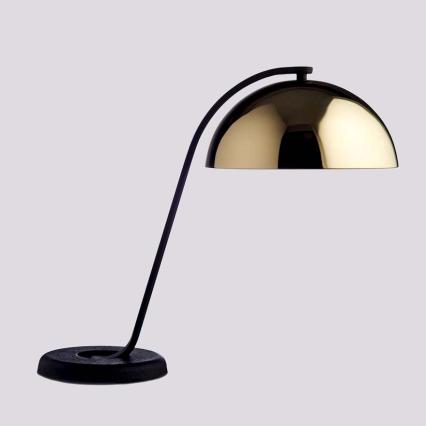 Cloche, Table Lamp, Polished Brass