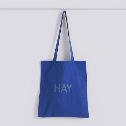 Tote Bag, Hay, Ultramarine