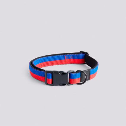 Hay Dogs, Pet Collar, L/M, Red-Blue