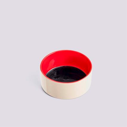 Hay Dogs, Pet Bowl, Small, Blue-Red