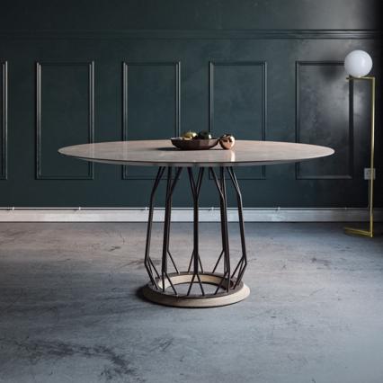 Ordito, Dining Table, Round