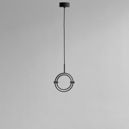 Maru, Pendant Lamp, Mini, Burned Black, DIA20