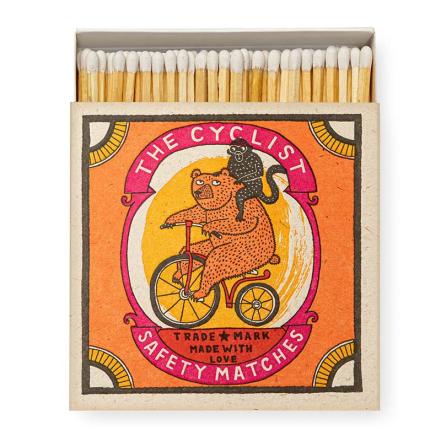 The Cyclist, Square Match Box, 125 Pcs