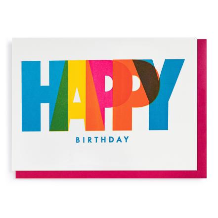 Happy Birthday by Pressink, Card