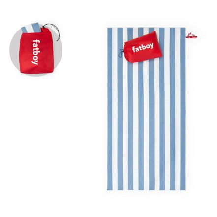 Beach Baggy, Beach towel with pillow, Wave Blue