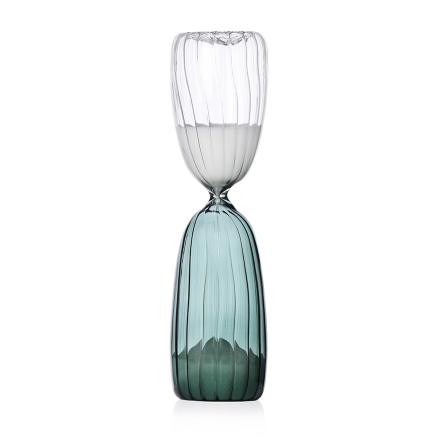 Times, Hourglass 5', Clear Dark Green