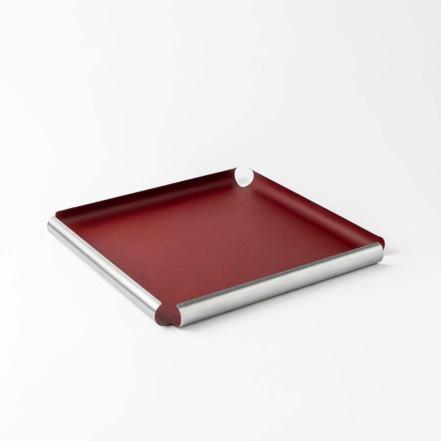 Garcon, Serving Tray, Square, Red