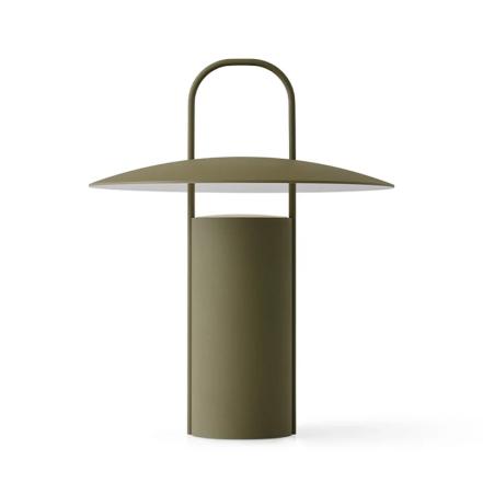 Ray, Table Lamp, Portable, Matte Dusty Green