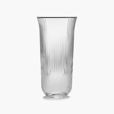 Inku, Longdrink, Ribbed Glass