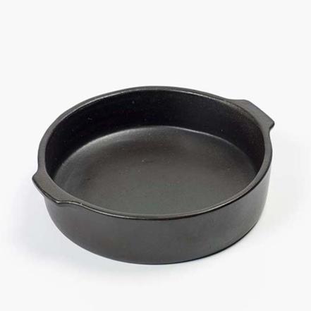 Pure, Oven/Serving Dish, Black, Large