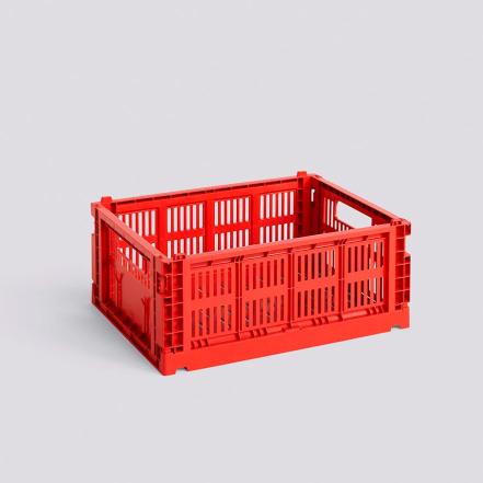 Hay Colour, Medium Crate, Red