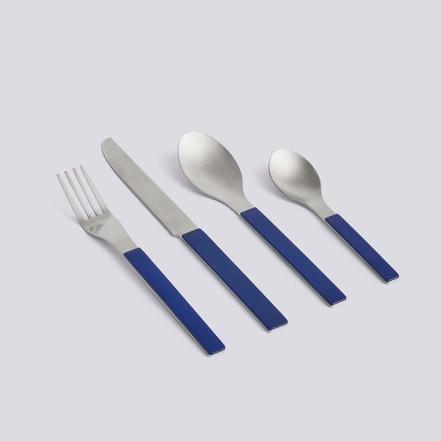 MVS, Cutlery Set of 4, Dark Blue