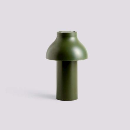 PC, Portable Table Lamp, Olive