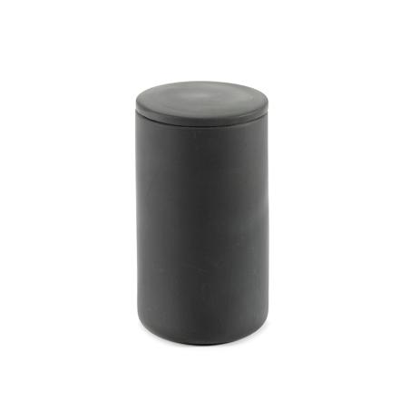 Cose, Box with Lid Round, Dark Grey, Large