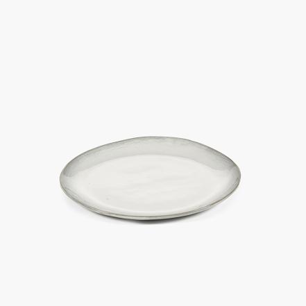 La Mere Dinnerware, Breakfast Plate, Off-White, Medium 