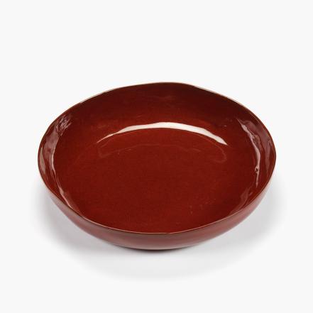 La Mere Dinnerware, Serving Bowl, Venetian Red, Large