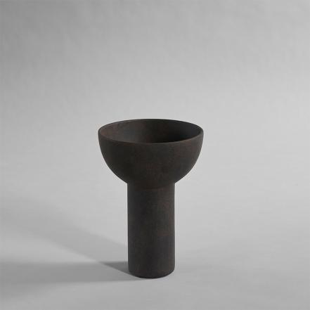 Block, Vase, Medium, Coffee