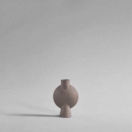 Sphere Vase Bubl, Mini, Taupe