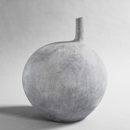 Submarine Vase, Big, Light Grey