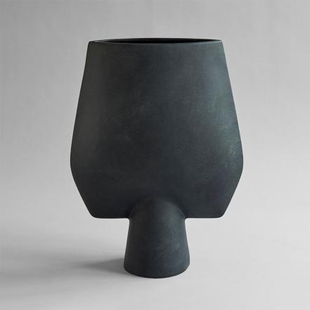 Sphere Vase Square, Hexa, Black