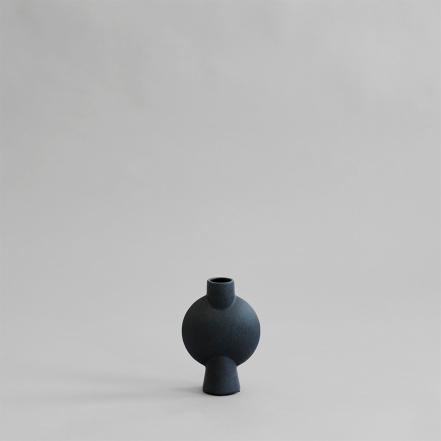 Sphere Vase Bubl, Mini, Black