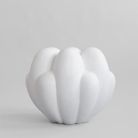 Bloom Vase, Big, Bone White