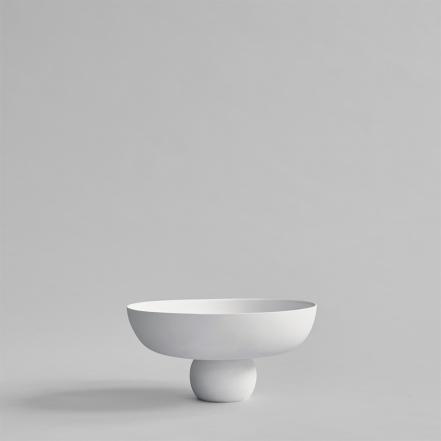 Baburu Bowl, Medio, Bone White