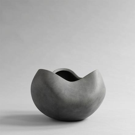 Curve Bowl, Big, Dark Grey