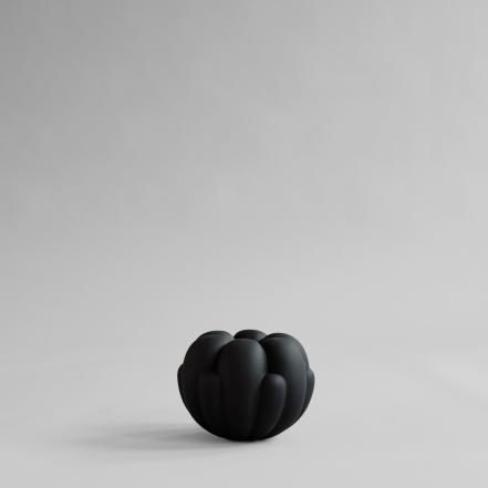 Bloom, Vase, Petit, Black