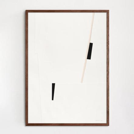 Deconstructed No. 34, Dark Oak Frame, 30 x 42