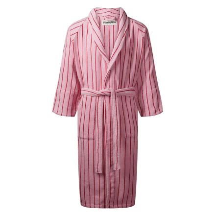 Naram, Bathrobe, Baby Pink & Ski Patrol Red, L/XL