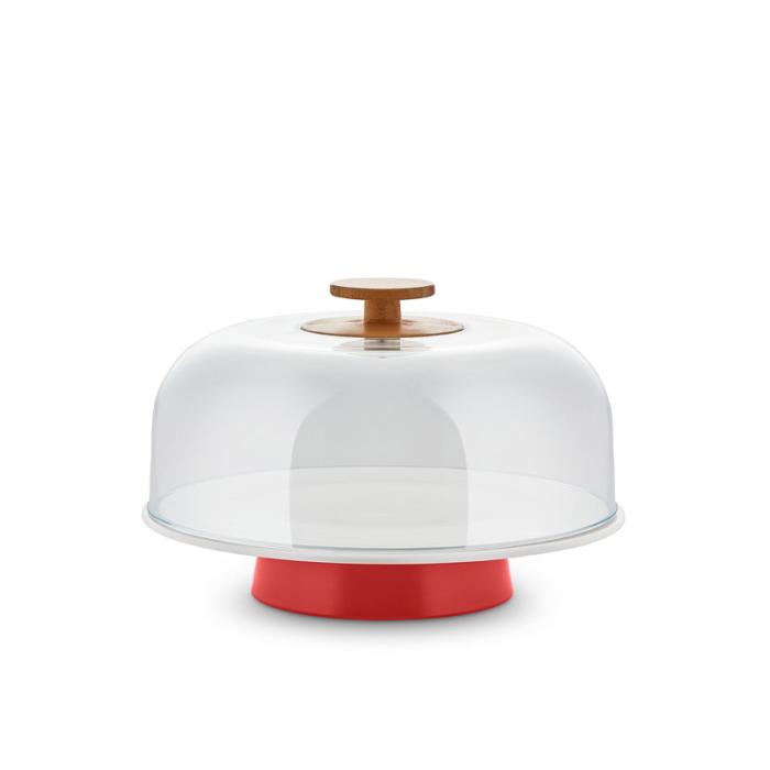 Mattina, Cake Stand, Red