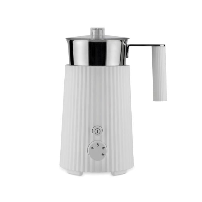 Plisse, Multi - Function Milk Frother, European Plug, White