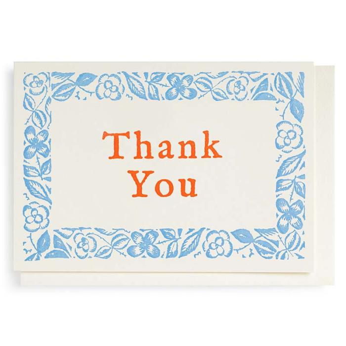 Floral Thank You, Card