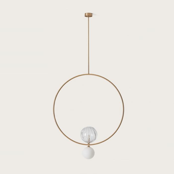 Level, Pendant Lamp, Gold