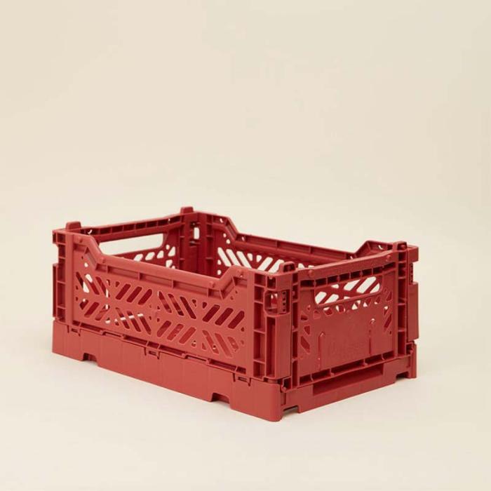 Aykasa Mini Foldable Crate, Tile Red