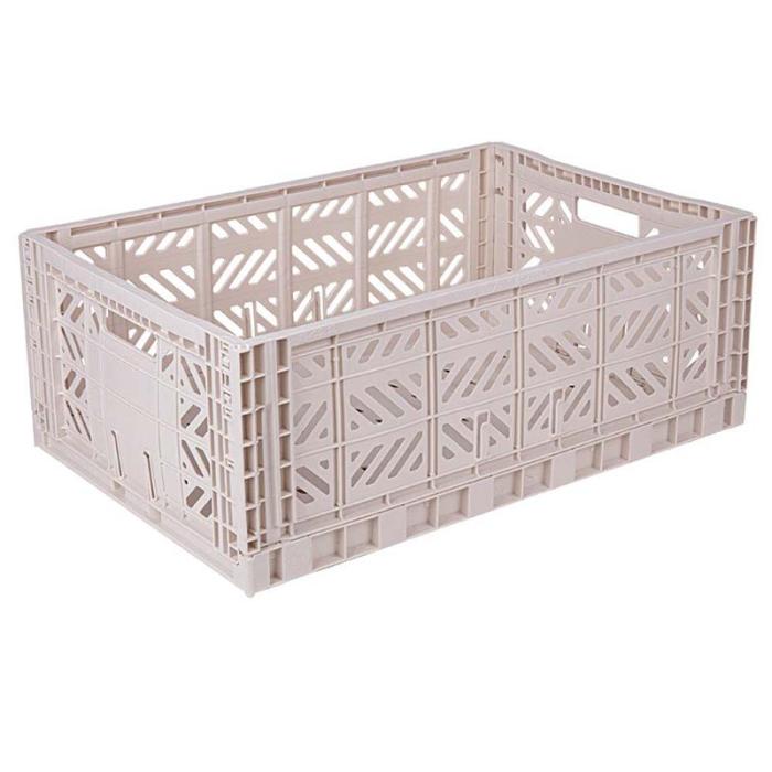 Aykasa Maxi Foldable Crate, Coconut