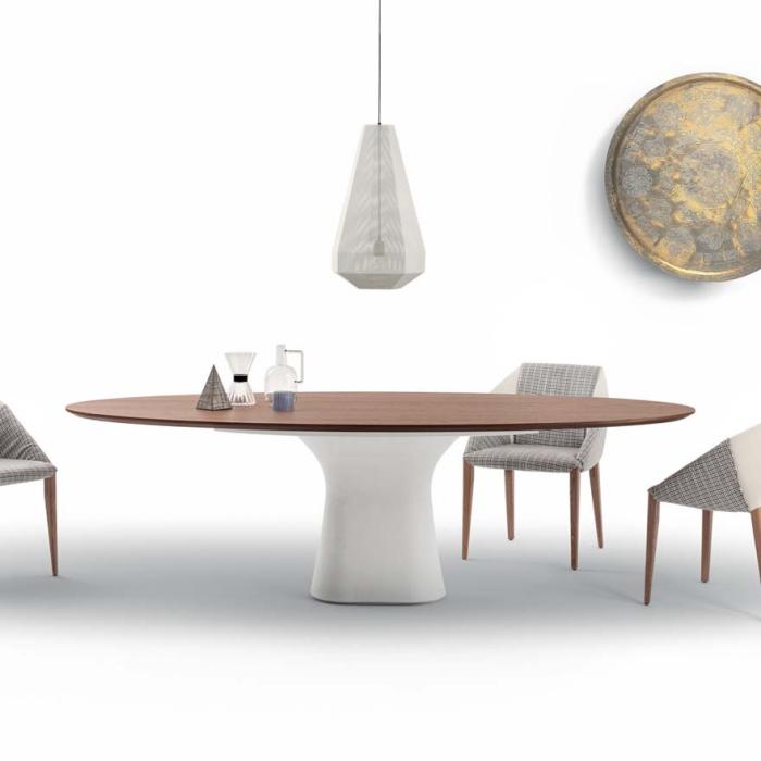 Podium, Oval Dining Table