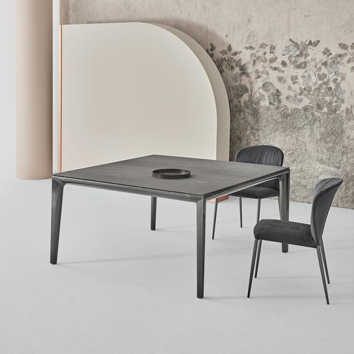 Duke, Square Dining Table, 140 cm