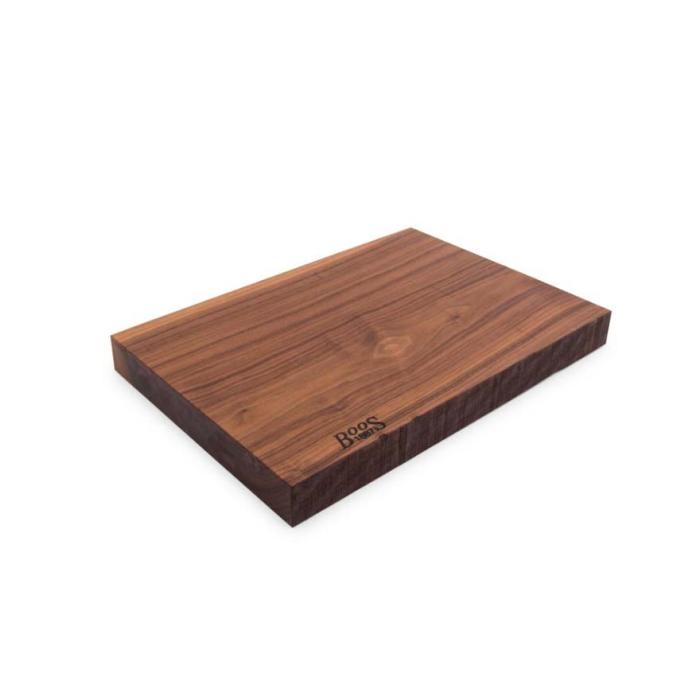 Boos 1887, Rustic Edge one-piece chopping board, Black Walnut, Medium