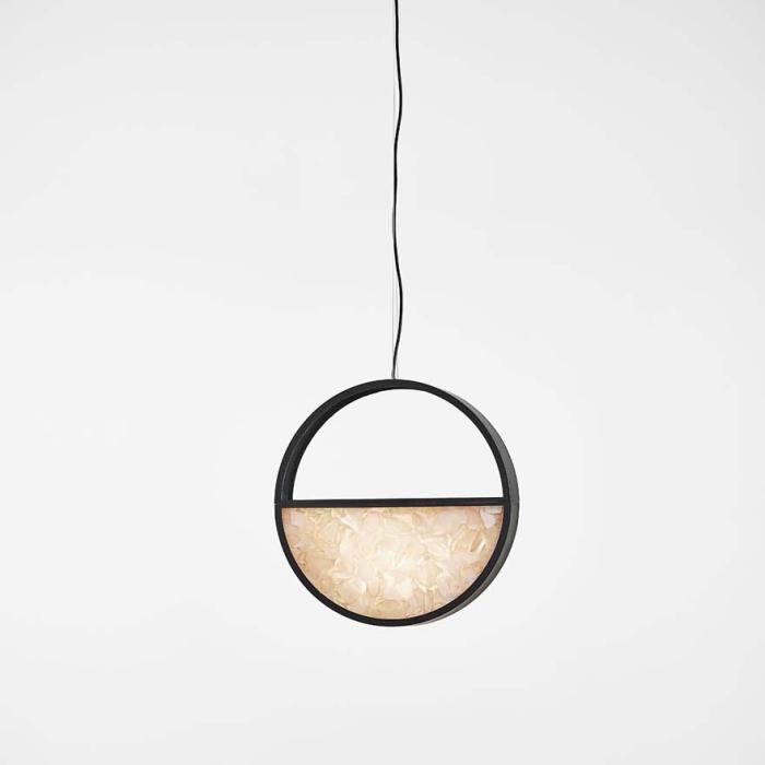 Geometric 1/2 Bottom, Pendant Lamp, Circle 