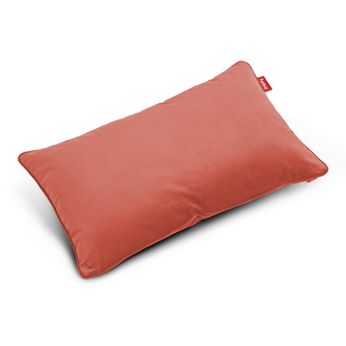 King pillow Velvet, (recycled) Rhubarb